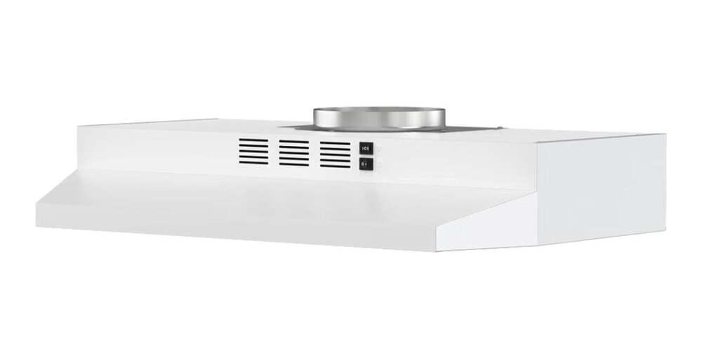 FIREGAS range hood 30 inch under cabinet, white range hood, kitchen hood
